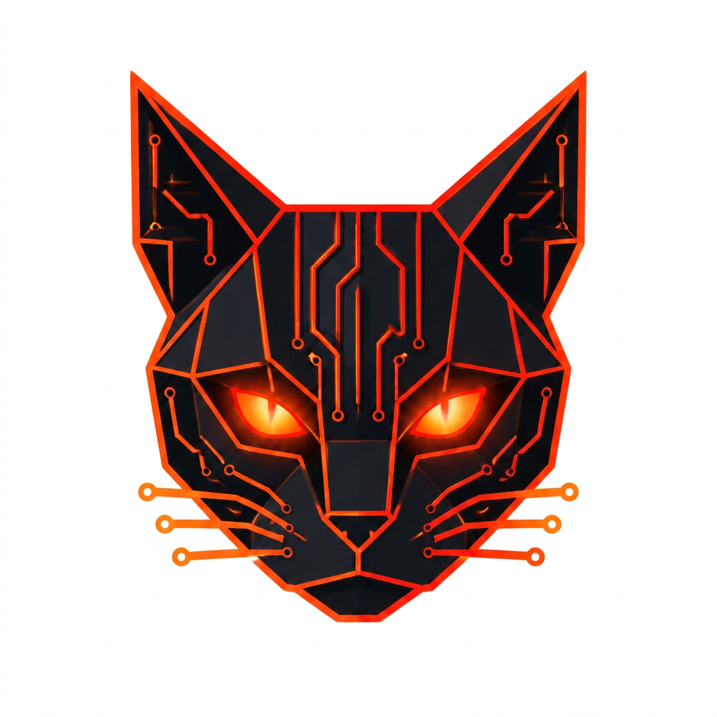 DefiMao cyber cat logo